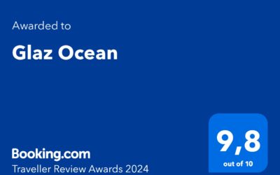 Nous avons de nouveau reçu un Booking Guest Review Award !